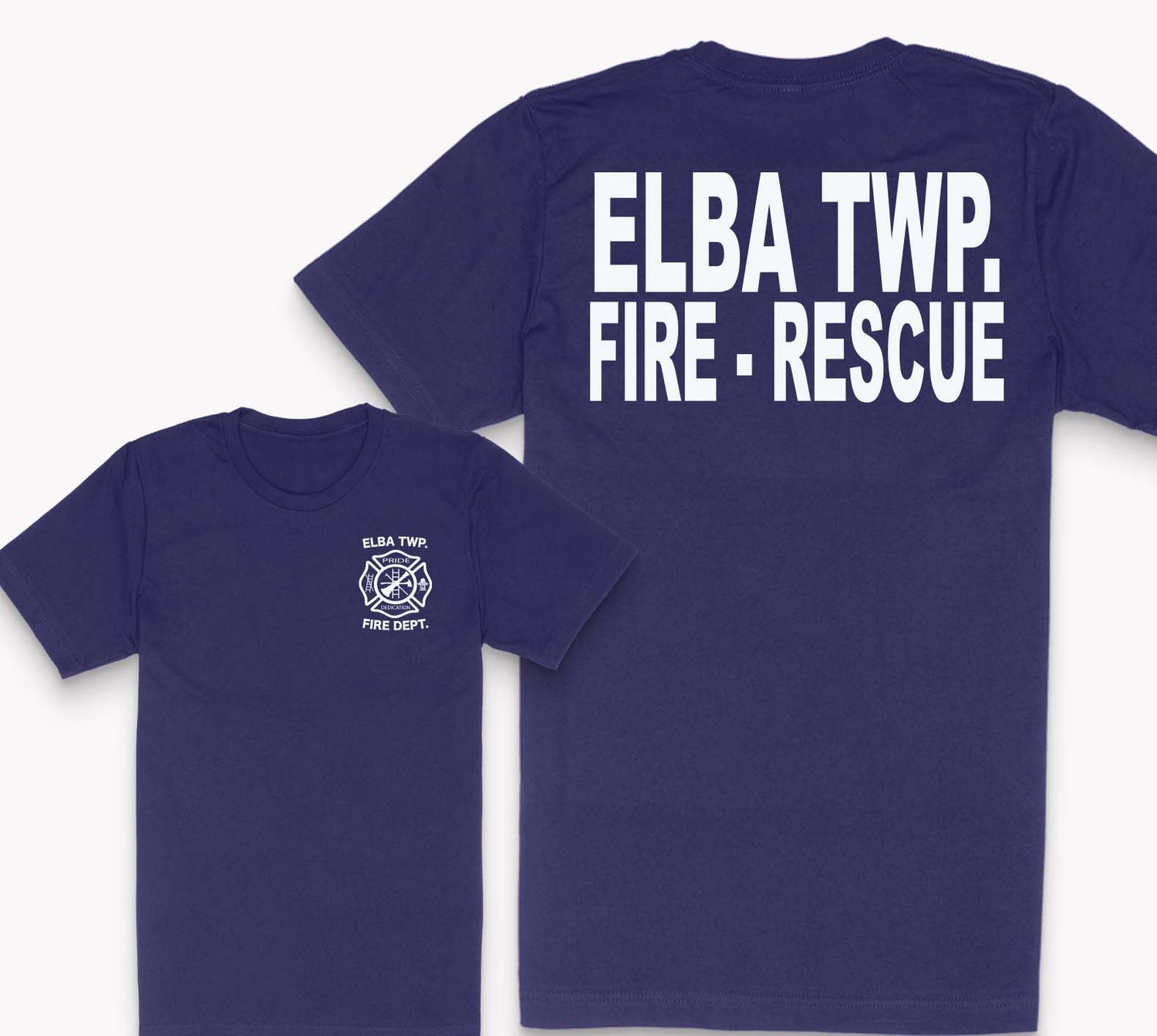 Elba Township Fire Department Shirts