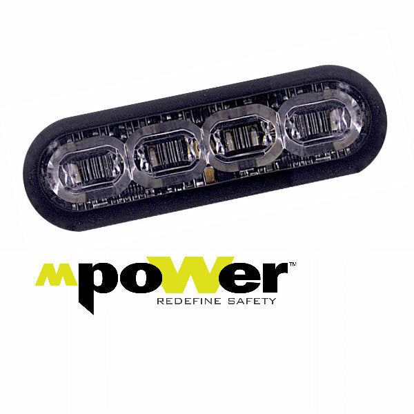 SoundOff Signal mPower Fascia 3”, 8 LED, Dual Color